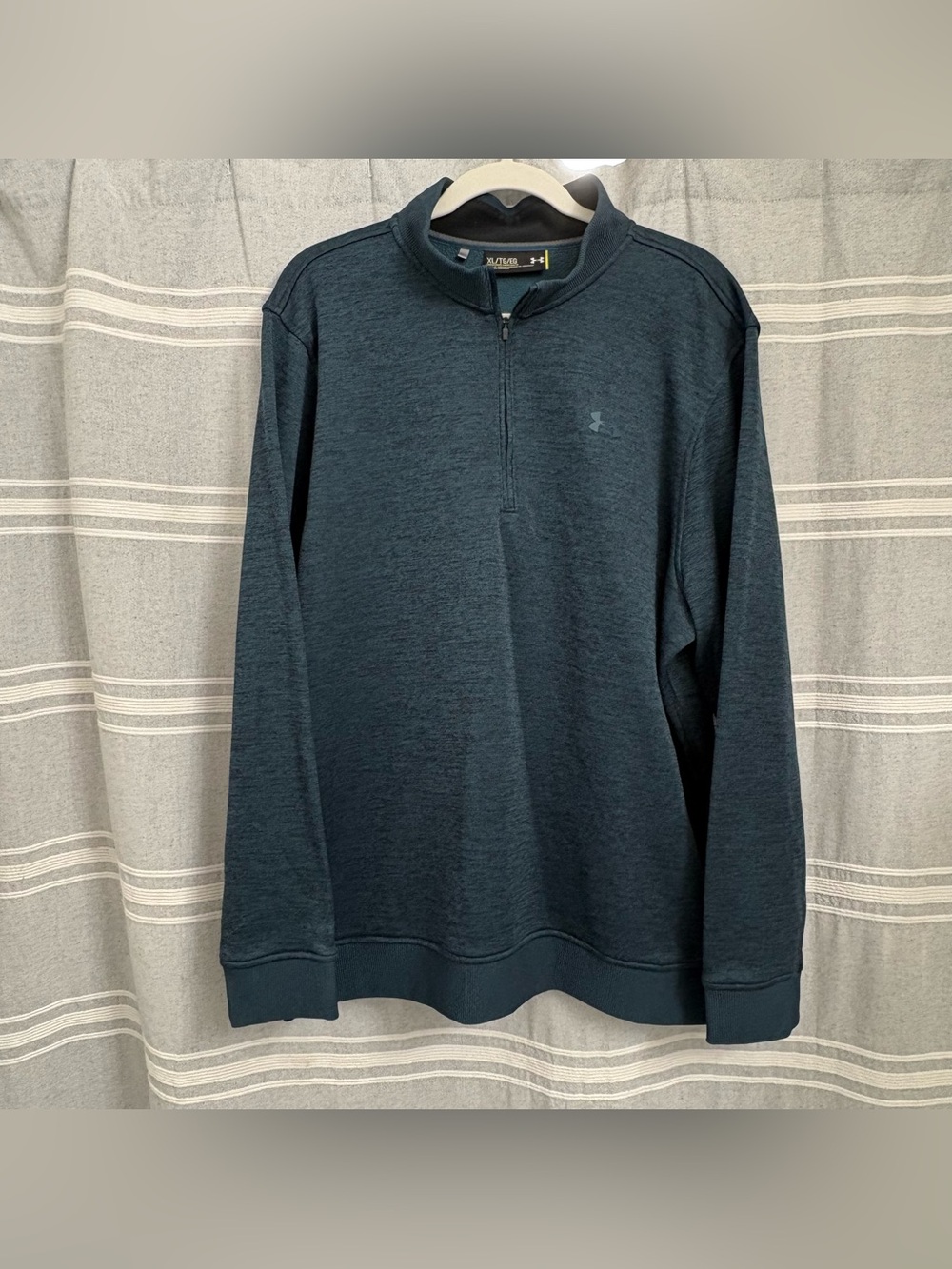 Under Armour Storm 1/4 Zip Sweater Fleece Loose Men's Jacket Size XL